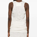 Top goffrato in bianco Toteme - donna 