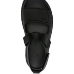 Sandali golden glow con chiusura a strappo in nero UGG - donna 