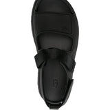 Sandali golden glow con chiusura a strappo in nero UGG - donna 
