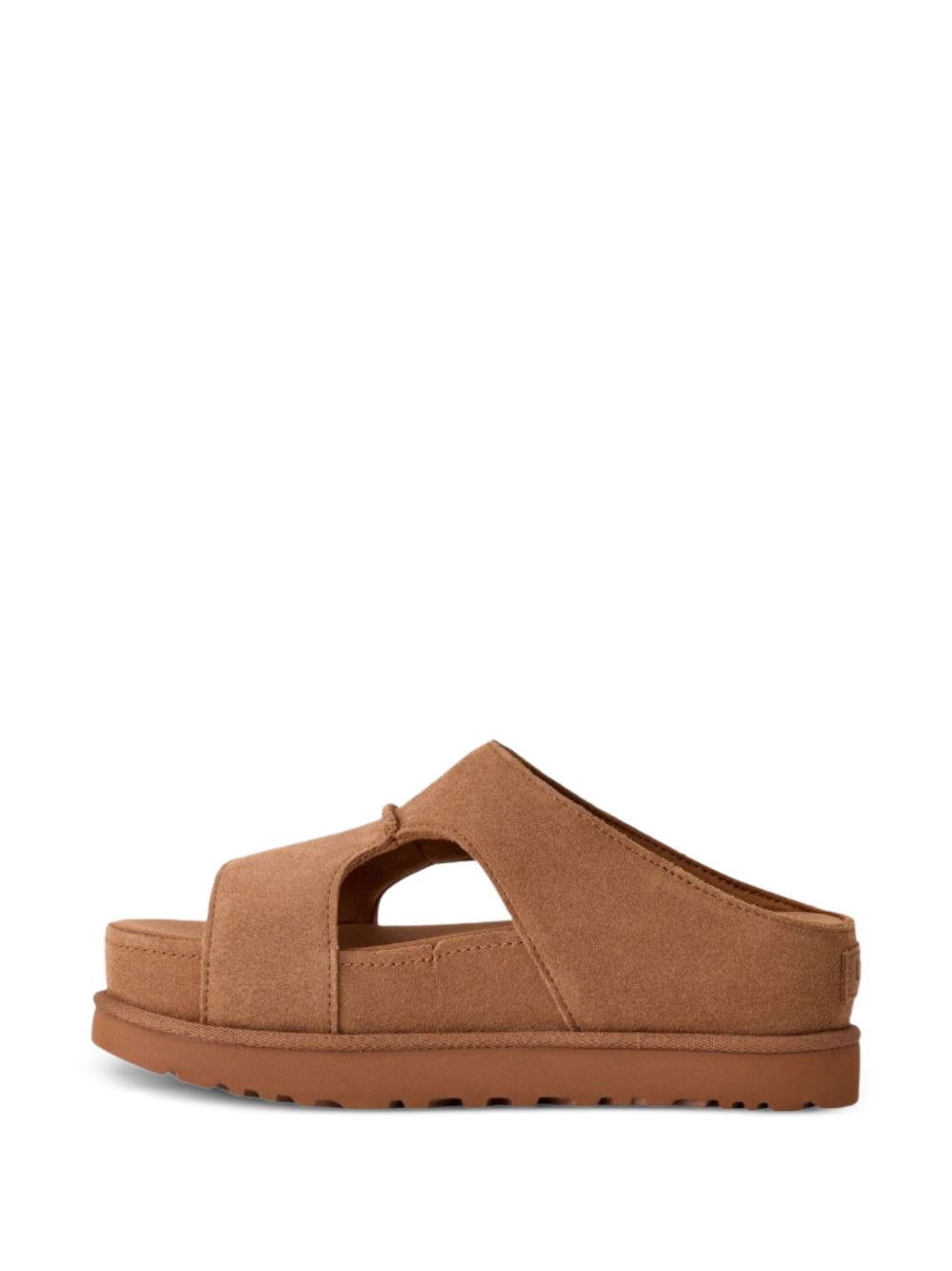 Ciabatte con plateau Goldenstar in marrone Ugg - donna 