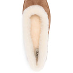 Ballerine con bordi in pelliccia in marrone Ugg - donna 