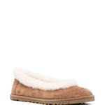 Ballerine con bordi in pelliccia in marrone Ugg - donna 