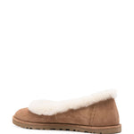 Ballerine con bordi in pelliccia in marrone Ugg - donna 