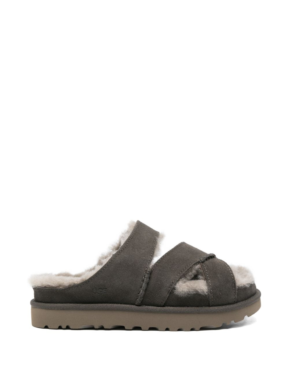 Sandali con cinturini incrociati in verde Ugg - donna 