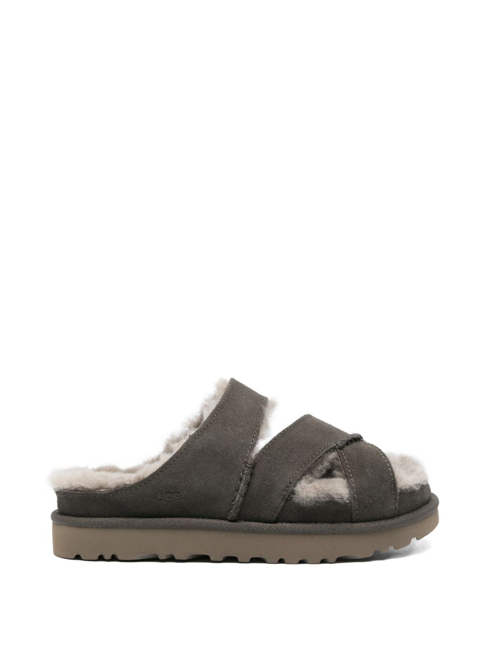 Sandali con cinturini incrociati in verde Ugg - donna 