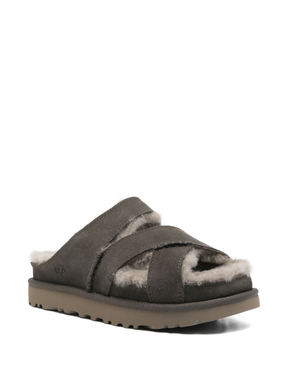 Sandali con cinturini incrociati in verde Ugg - donna 