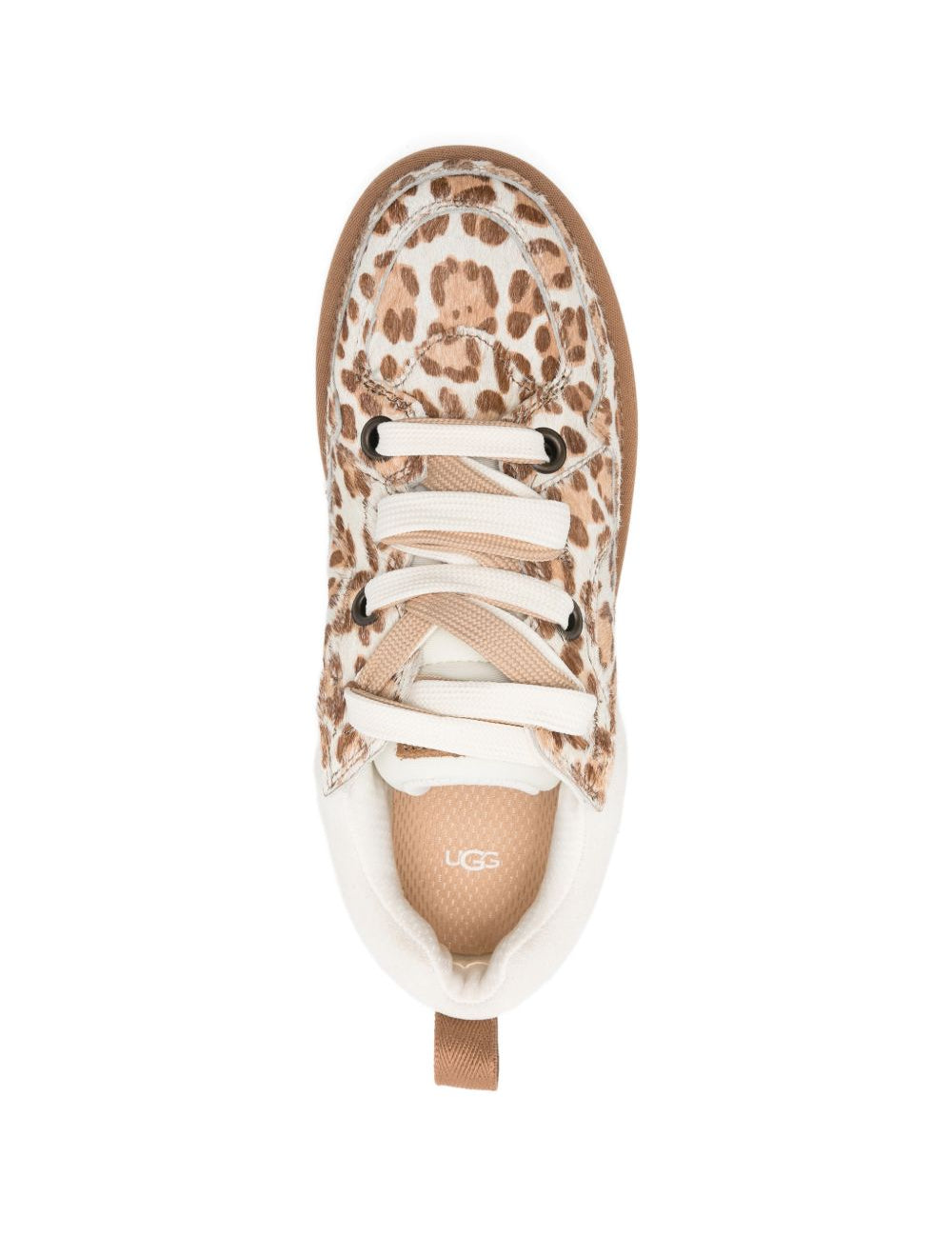 Sneakers con stampa leopardata in beige UGG - donna 