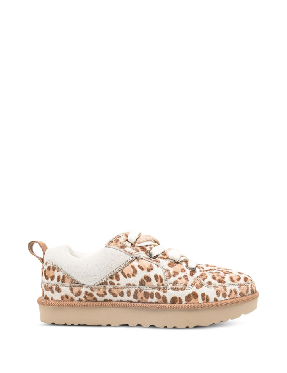 Sneakers con stampa leopardata in beige UGG - donna 
