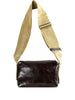 Uma Wang bordeaux patent leather shoulder bag - women