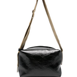 Borsa a spalla in pelle in nero Uma Wang - donna 