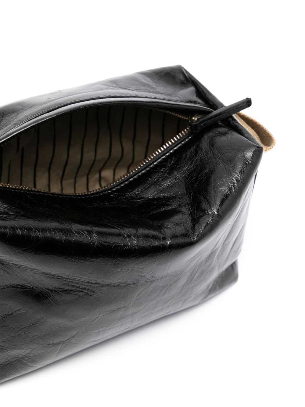 Borsa a spalla in pelle in nero Uma Wang - donna 