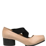 Decollete con cinturini incrociati in beige Uma Wang - donna 
