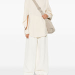 Pantaloni Palazzo Paella in bianco Uma wang  - donna 