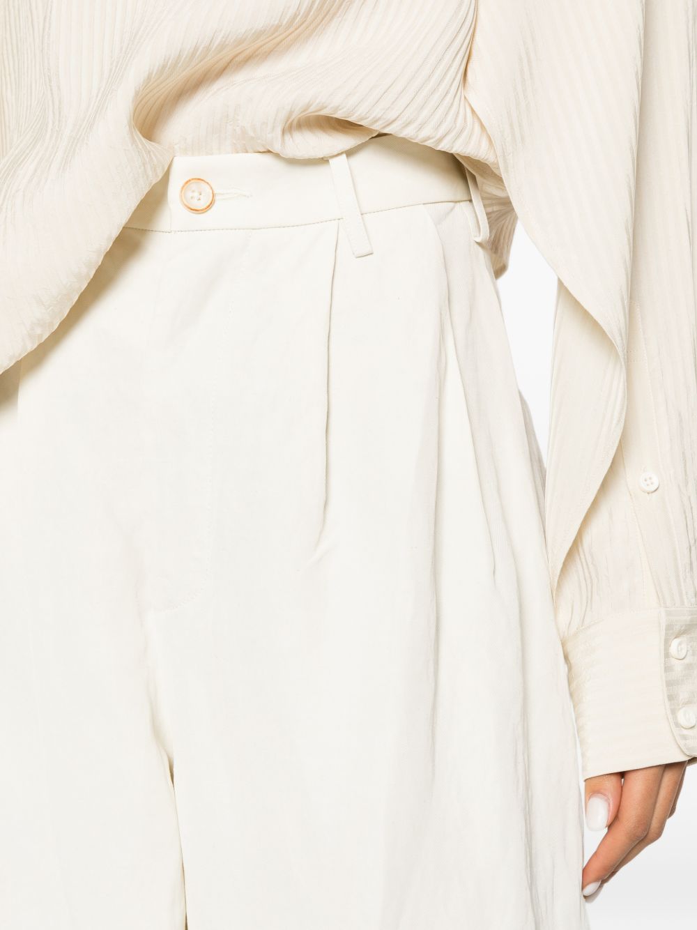 Pantaloni Palazzo Paella in bianco Uma wang  - donna 