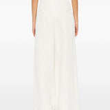 Pantaloni Palazzo Paella in bianco Uma wang  - donna 