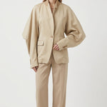 Giacca con maniche oversize kaia in beige Uma Wang - donna 