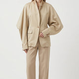 Giacca con maniche oversize kaia in beige Uma Wang - donna 