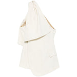 Top drappeggiato asimmetrico in beige Uma wang - donna 