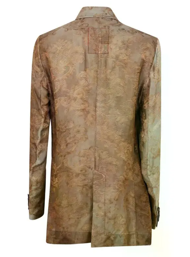 Blazer khloe in marrone Una Wang - donna 