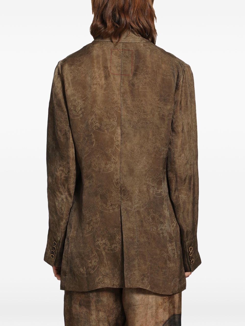 Blazer khloe in marrone Una Wang - donna 
