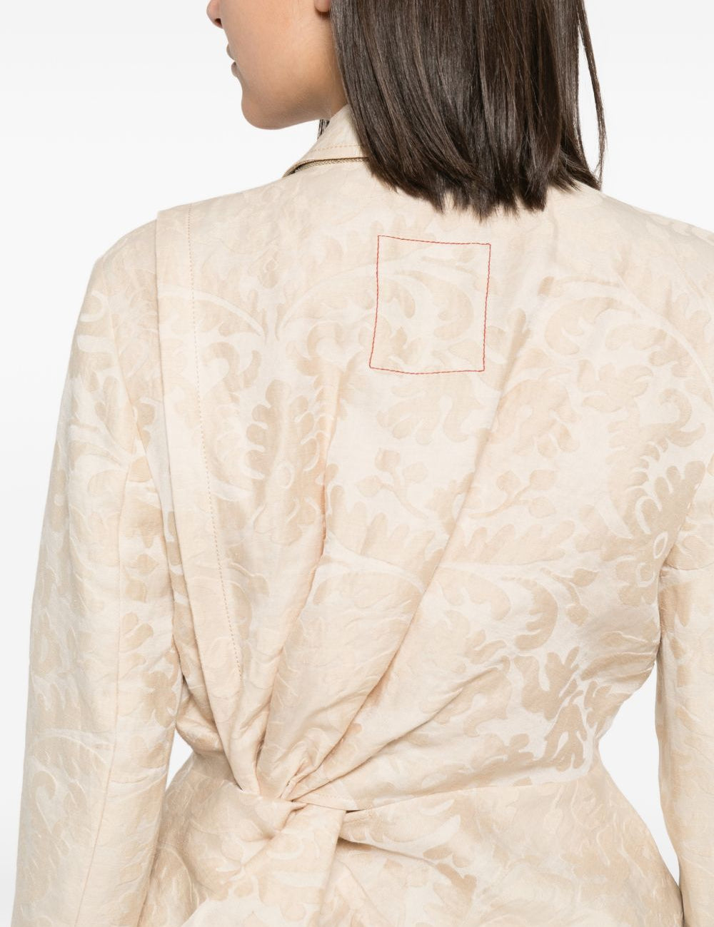 Blazer asmmetrico kylie in avorio Uma wang  - donna 