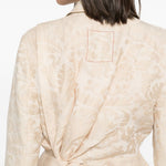 Blazer asmmetrico kylie in avorio Uma wang  - donna 