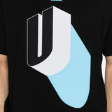 T-shirt con stampa grafica in nero Undercover - uomo 