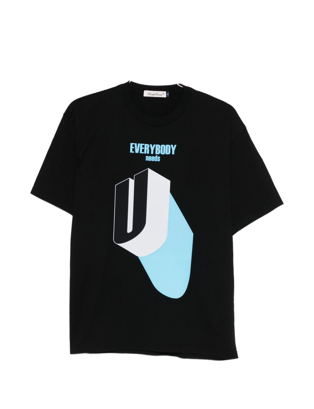 T-shirt con stampa grafica in nero Undercover - uomo 