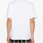 T-shirt con stampa grafica in bianco Undercover - uomo 