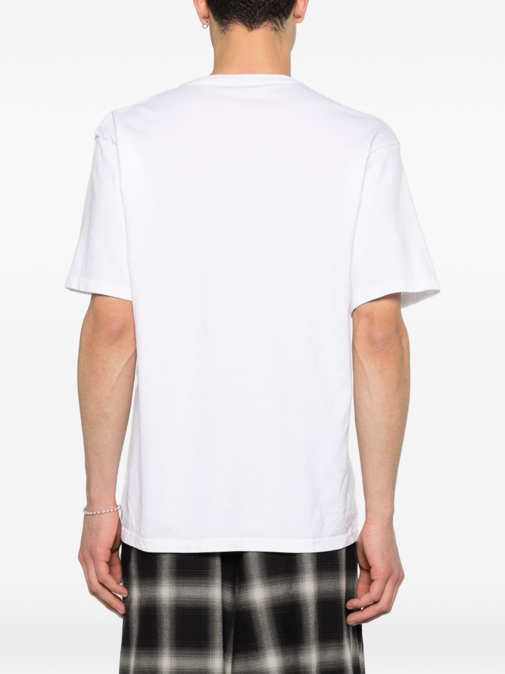 T-shirt con stampa grafica in bianco Undercover - uomo 