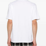T-shirt con stampa grafica in bianco Undercover - uomo 