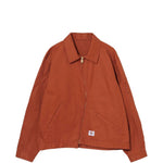 Giacca con zip in arancione Undercover - uomo 