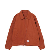 Giacca con zip in arancione Undercover - uomo 