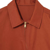 Giacca con zip in arancione Undercover - uomo 