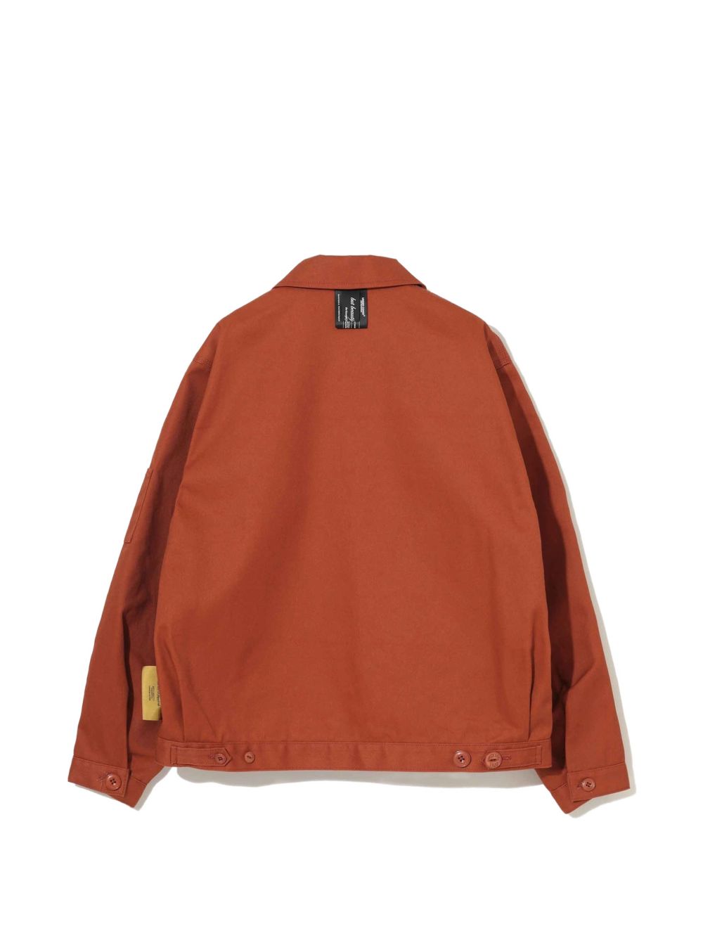 Giacca con zip in arancione Undercover - uomo 