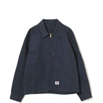 Giacca-camicia con zip in blu Undercover - uomo 