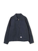 Undercover men's zip-up shirt jacket in blue