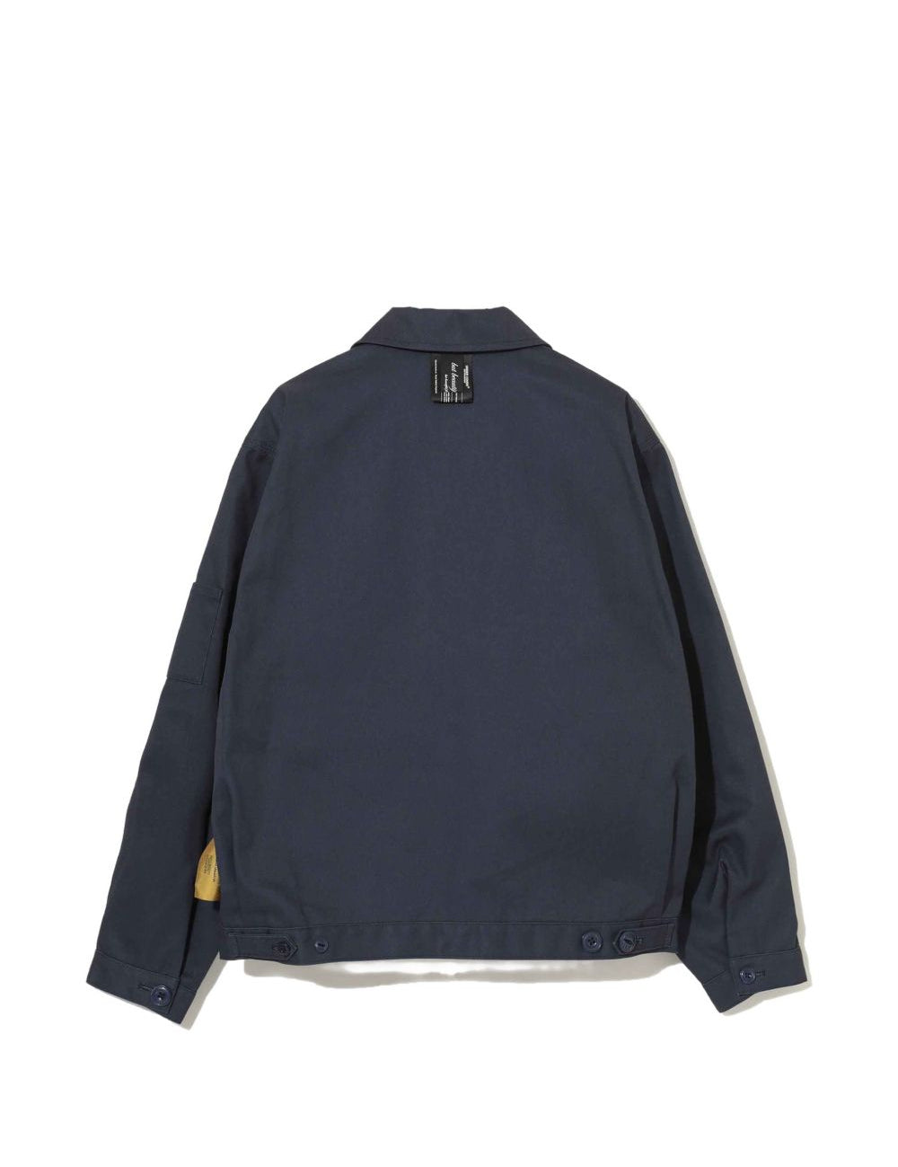 Giacca-camicia con zip in blu Undercover - uomo 