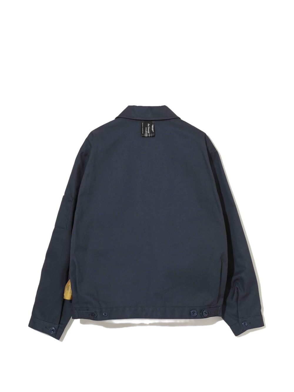 Giacca-camicia con zip in blu Undercover - uomo 