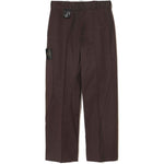 Pantaloni a gamba dritta in marrone Undercover - uomo 