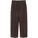 Pantaloni a gamba dritta in marrone Undercover - uomo 