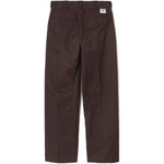 Pantaloni a gamba dritta in marrone Undercover - uomo 