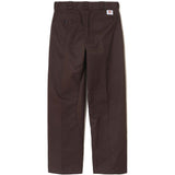 Pantaloni a gamba dritta in marrone Undercover - uomo 