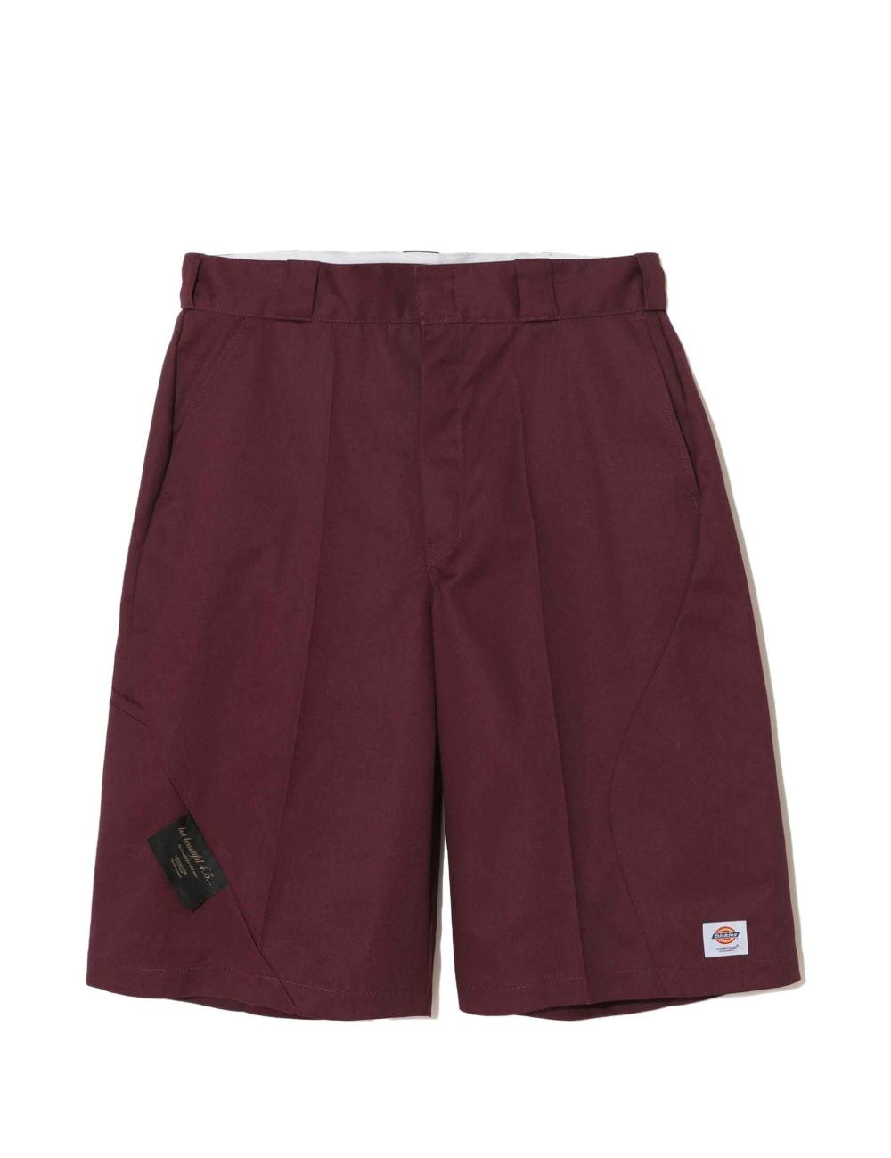 Shorts con logo in bordeaux Undercover - uomo 