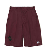 Shorts con logo in bordeaux Undercover - uomo 