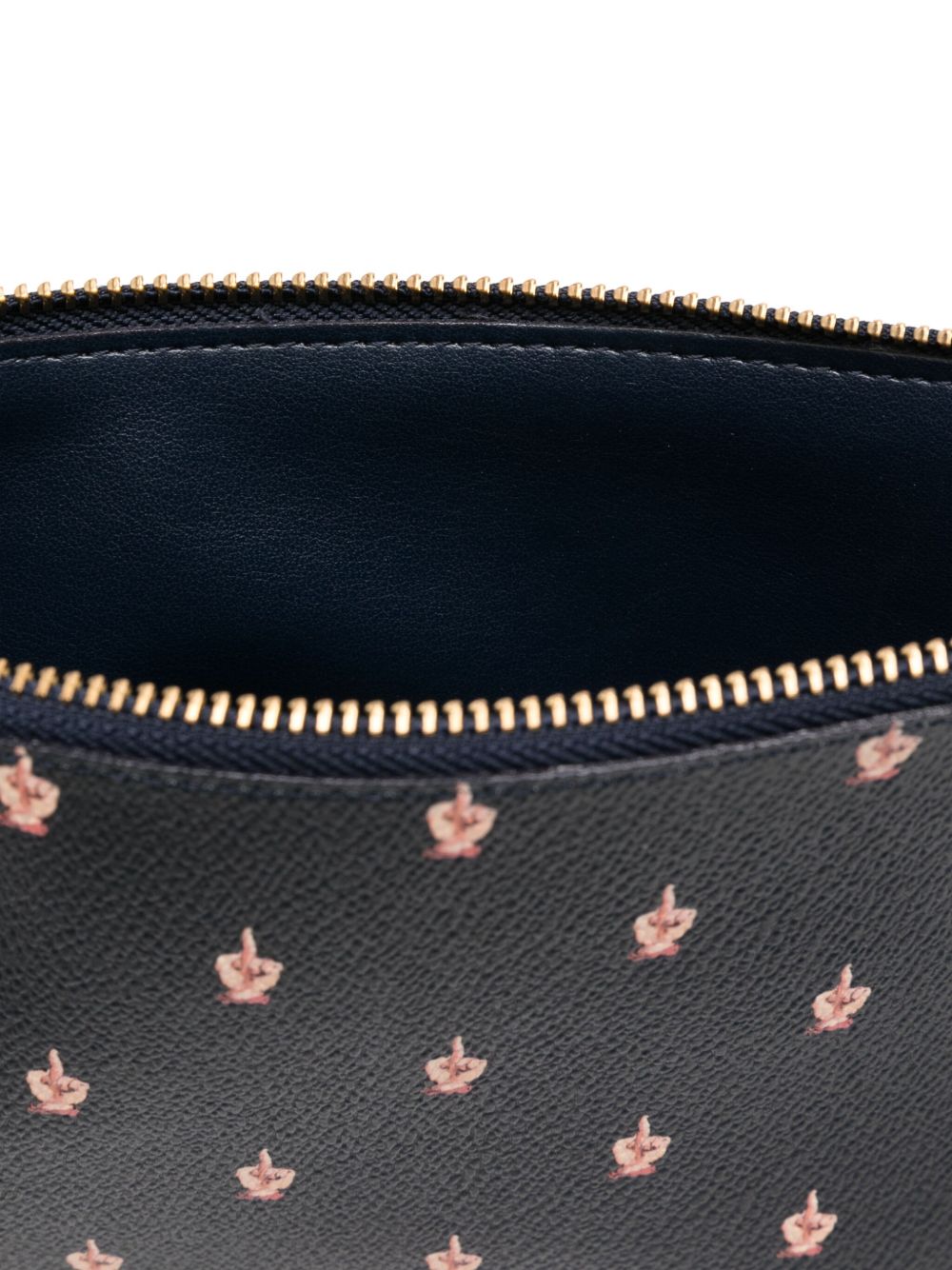 Clutch con stampa in blu Undercover - unisex 