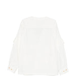 Giacca con scollo a V in bianco Undercover - uomo 