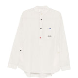 Camicia a righe in beige Undercover - uomo 