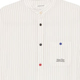 Camicia a righe in beige Undercover - uomo 