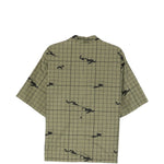 Camicia a quadri in verde Undercover - uomo 
